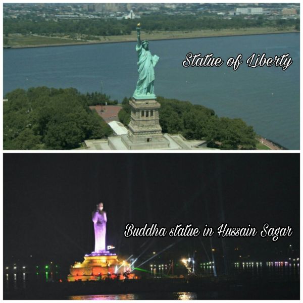 statue-of-liberty-vs-guatam-buddha-statue
